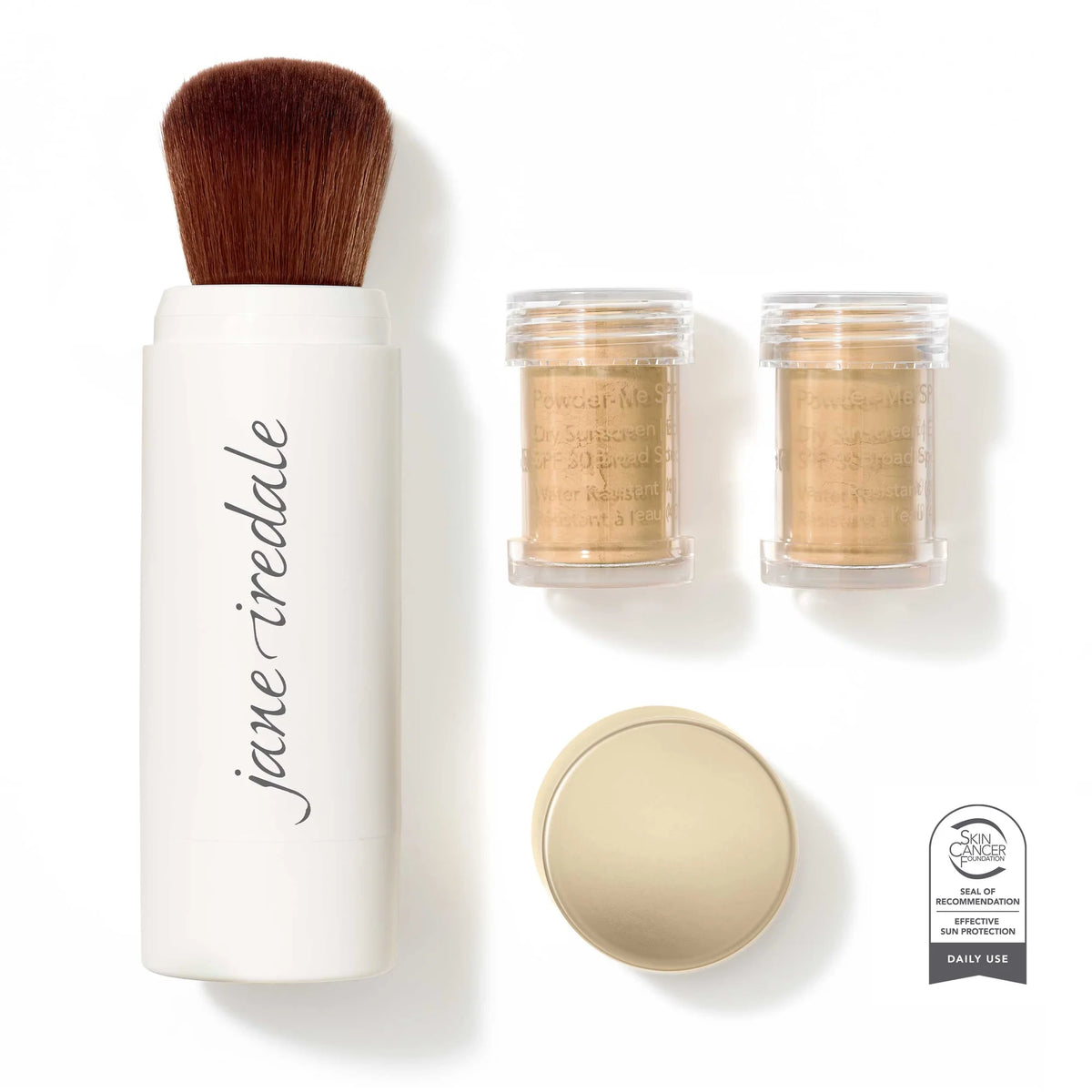 POWDER ME SPF BRUSH - Golden
