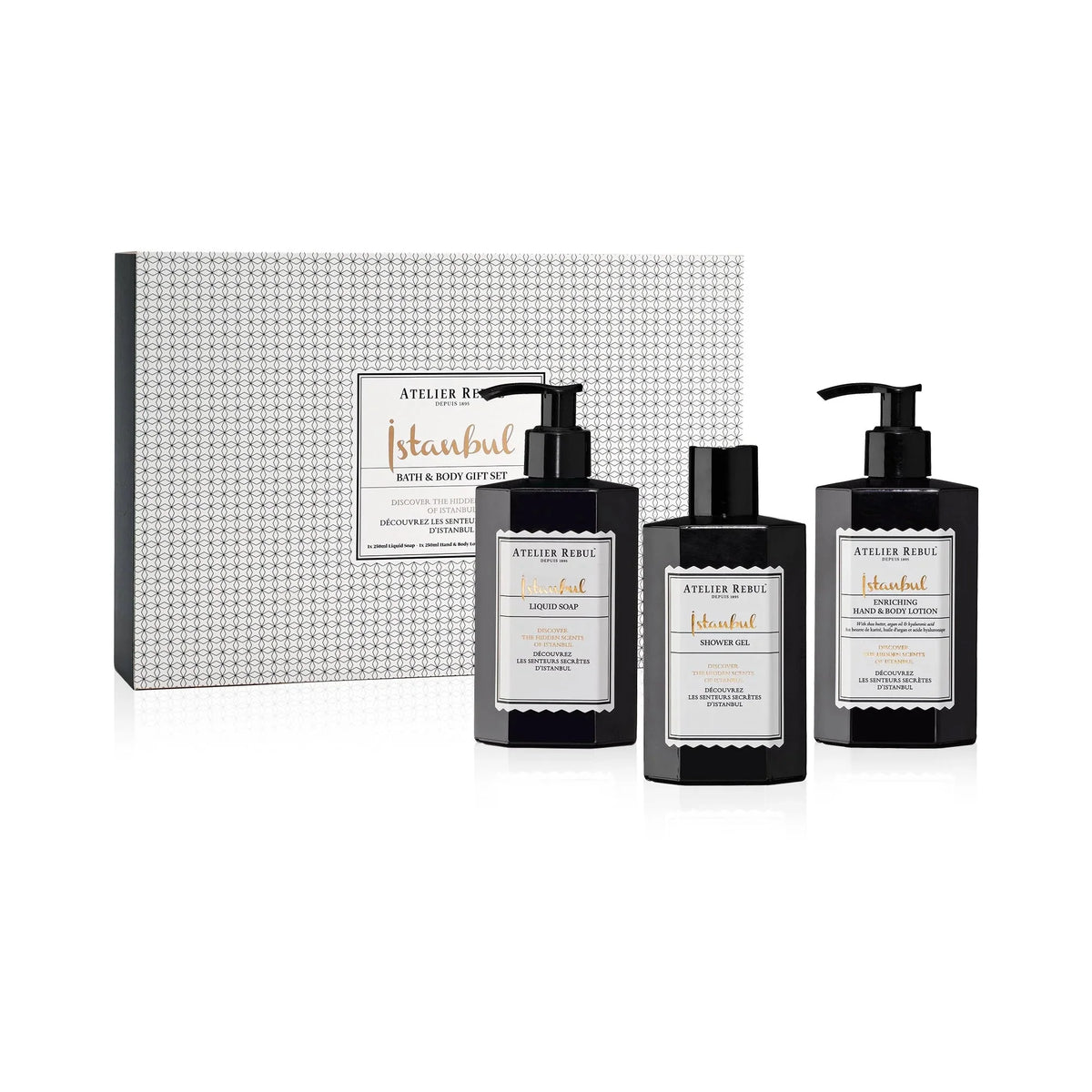Bath & Body Set - 3x 250ml - Istanbul Golden Hour